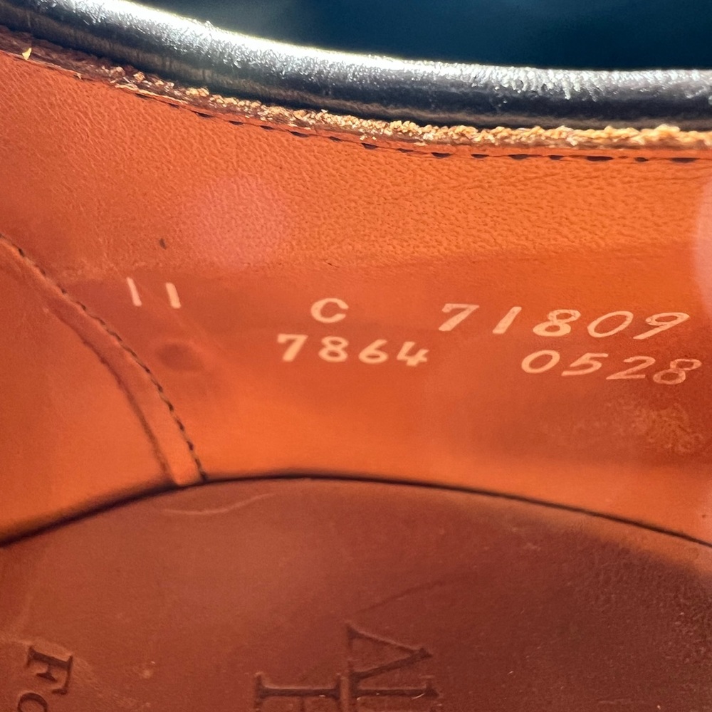 Allen Edmonds Brown Suede Wingtips - Picture 5 of 5